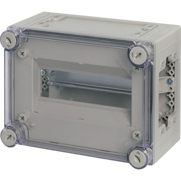 AV/I23-125 MCB enclosure, IP65, mounting rail vertical, HxWxD=250x187.5x150mm image 2