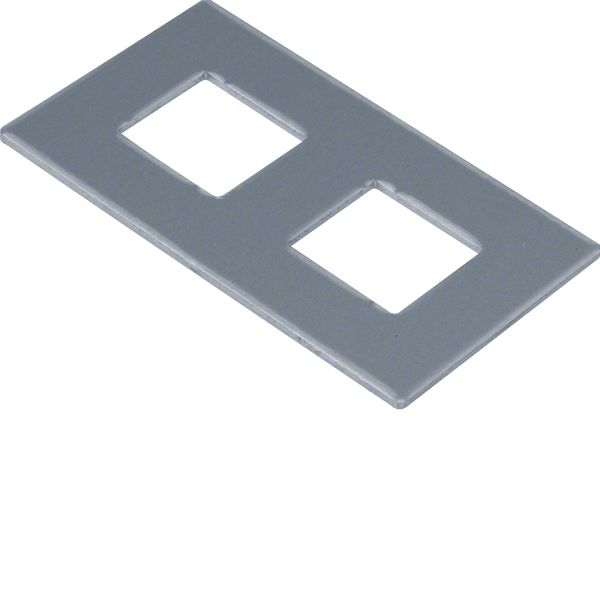 support plate f GTVD2/3 2xRJ45 17,2x18,3 image 1