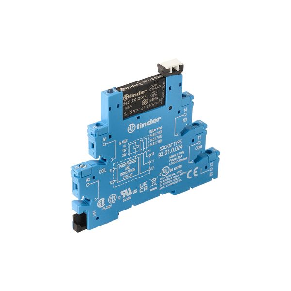 Rel. interface EMR screw 6,2mm.1CO 6A/60VUC, AgNi (38.51.0.060.0060) image 5