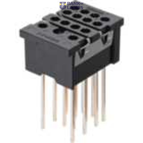 Socket, back-connecting, 14-pin, wire wrap terminals PY  1023A image 1