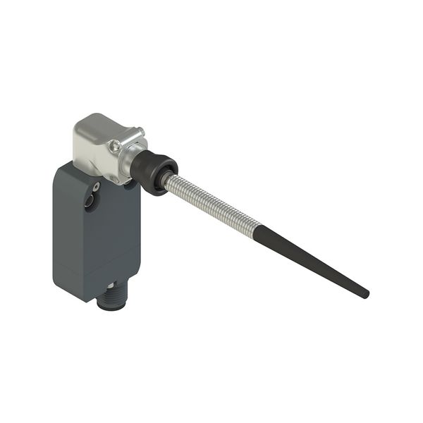 Modular prewired switch with spring rod with plastic pin 90? trasmission block image 1