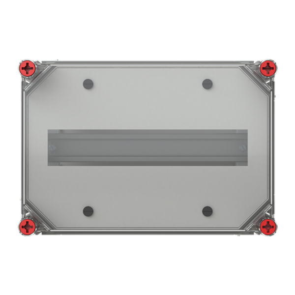 VB32HT-D RE housing 220x320 1R 14TE standard field housing 14TE with transp. Cover image 1
