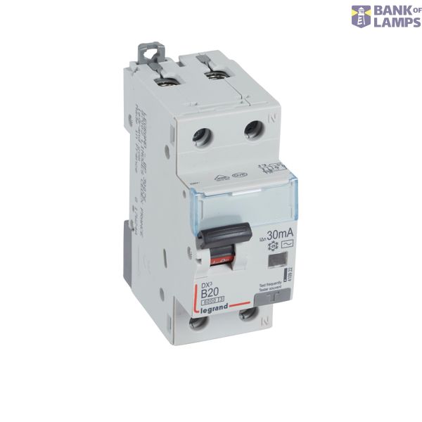 RCBO DX3 1P+N B20 6000A 30MA AC image 2