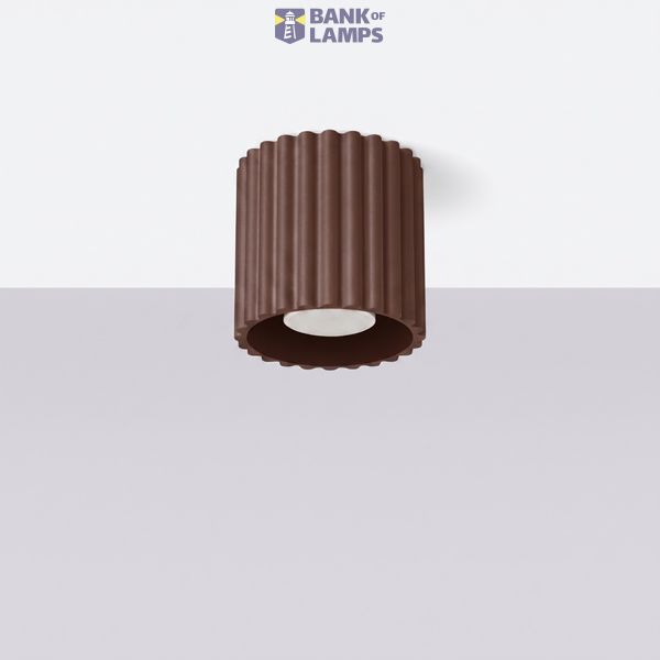 Ceiling lamp AURA 1 brown GU10 image 5