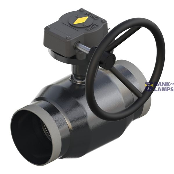 Ball valves, JIP-WW, RB, Worm gear, Reduced Bore, PN 25, DN 150 image 1