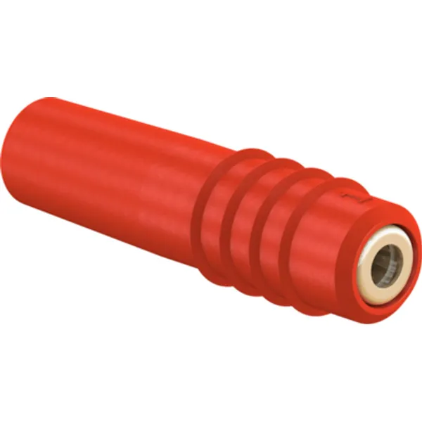 1 mm jack, solder connection, 0.25 mm², red, 22.2603-22 image 1