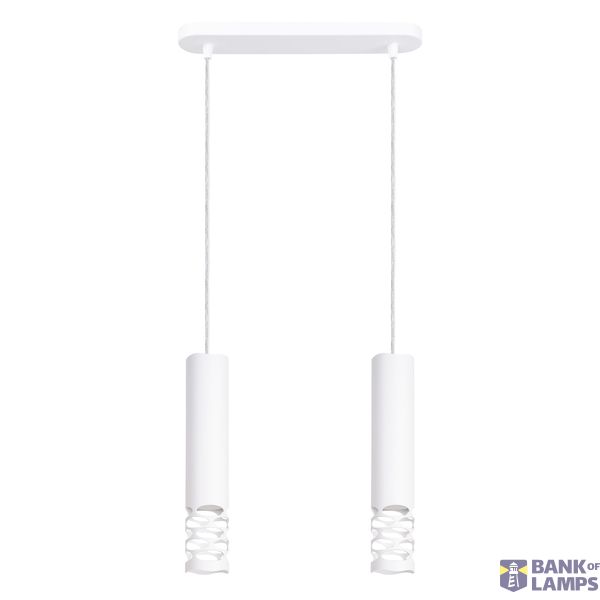 Pendant lamp LIRO 2 white image 1