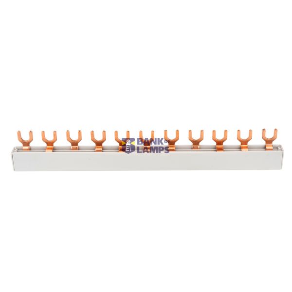 Busbar, 1xRCCB 4-pole, 1xMCB 3-pole, 2xMCB 1+N, 11MW, 10mmý image 4
