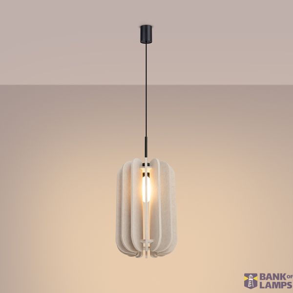 Pendant lamp MULA 27 beige image 9