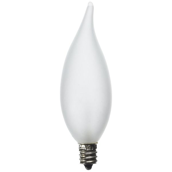Incandescent Bulb 25W Frosted Benttip Candle E14 image 1