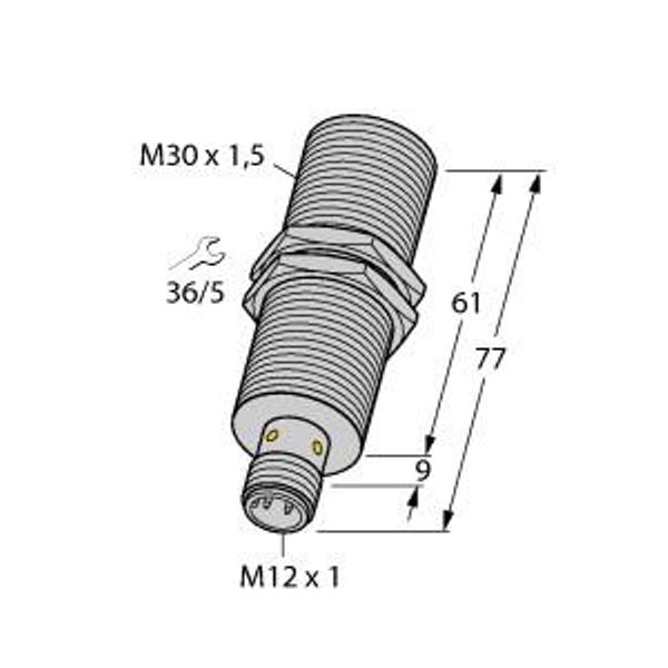 Inductive Sensor   BI10-M30E-VP4X-H1141 image 2