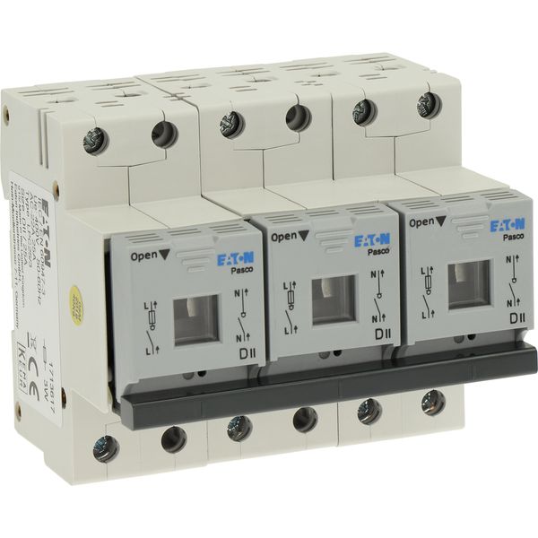 Fuse switch-disconnector, LPC, 25 A, service distribution board mounting, 3 pole, DII image 35