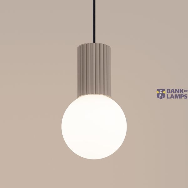 Pendant lamp HALO 1 taupe image 3