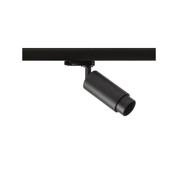 OPTIMUS for 3-circuit tracks black 230V LED GU10 9W 10 50° image 1