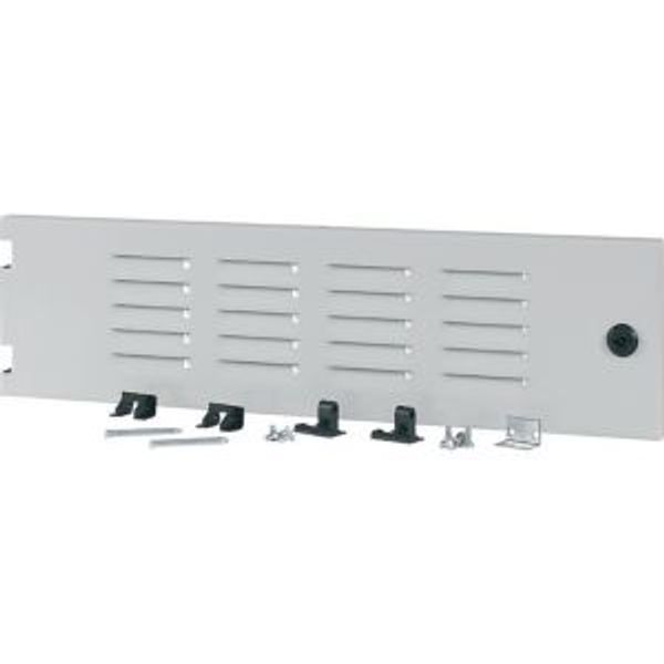 XSDRMV40175 XR-MCCB-PIFT door, ventilated, H = 175 mm, IP42, grey image 2