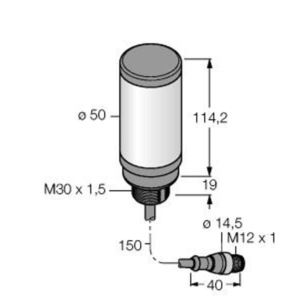 LED Signal Light Tower Light   CL50GRYPQP image 1