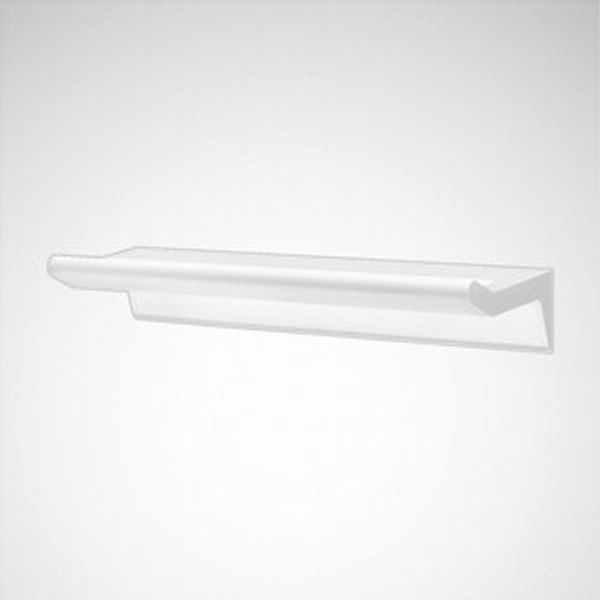 Easy care Sanesca Diffuser White rectangular ETDD 18W 1900lm Lambertian (L) IP40 IK06 3 SDCM image 1