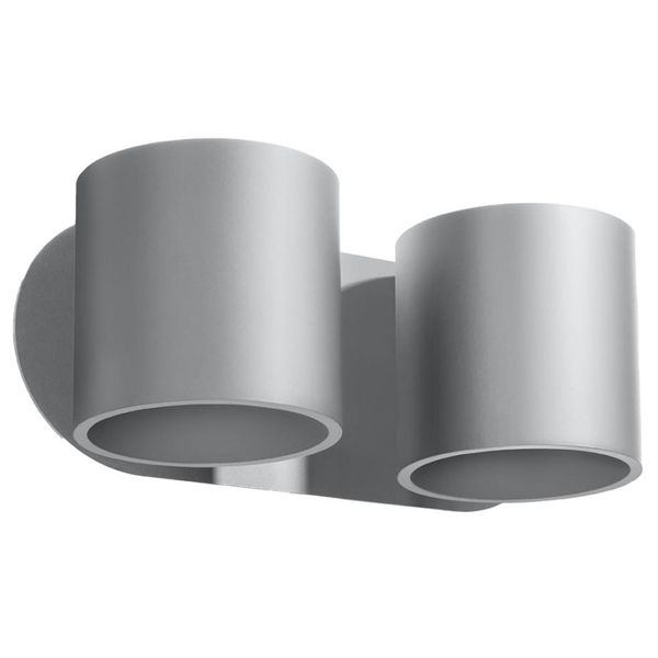 WALL LAMP ORBIS 2 GREY G9 2X40W IP20 image 1