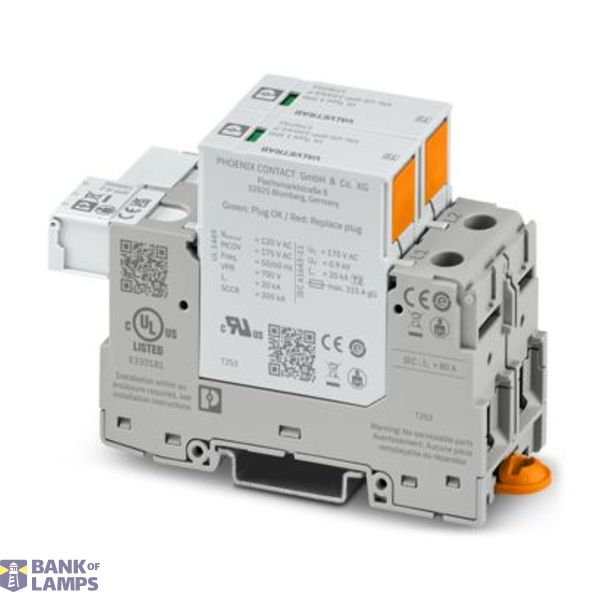 VAL-US-SPP-120/65/2+0-R - Surge protection device image 1