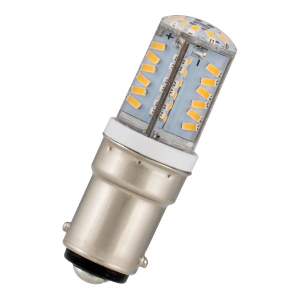 LED Ba15d T15X54 240V 2W WW image 1