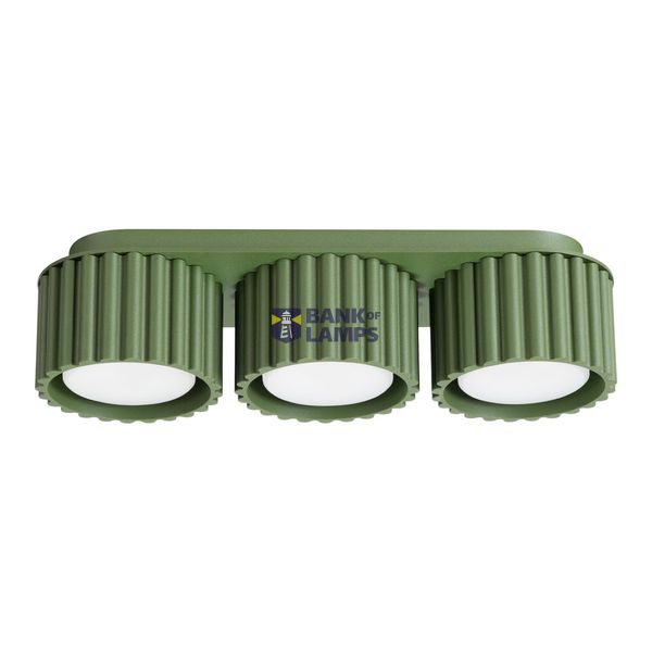 Ceiling lamp AURA 3 olive green Gx53 image 5