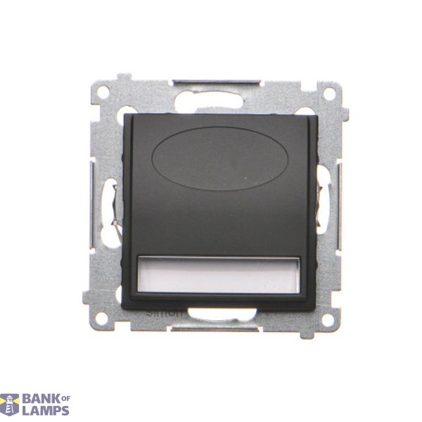 LED luminaire, 230V, black matt image 1