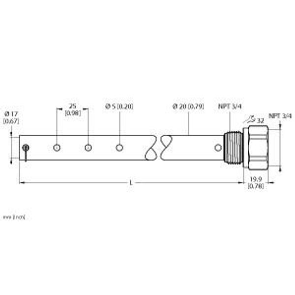 Accessories Coaxial Tube   LSCT-34-0700 image 2