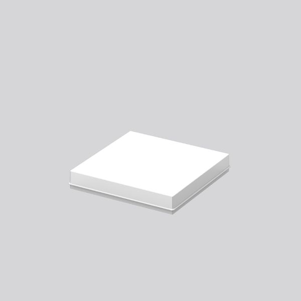 Replacement cover, plastic glass L 380 B 380 H 62 colour: white image 2