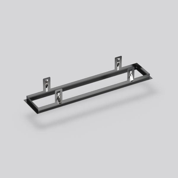 Recessed frame L 650 B 141 H 2 HEL 94 colour: black image 2