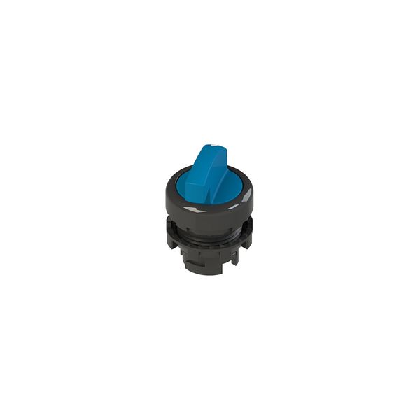 Illuminated long handle selector, 2 positions blue with marking image 2