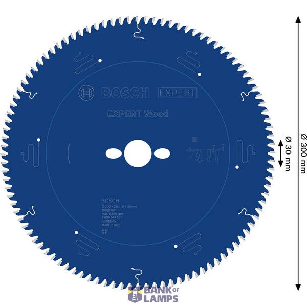 Expert for Wood circular saw blade 300 x 30 x 2,5 mm, 100 image 2