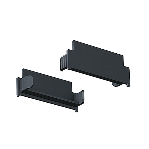 TECTON T AK-GP ENDCAP BK - End cap for cover strip, black image 1