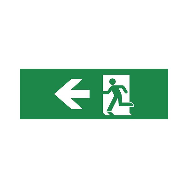 PANLUX Pictogram 240x75mm left arrow image 1