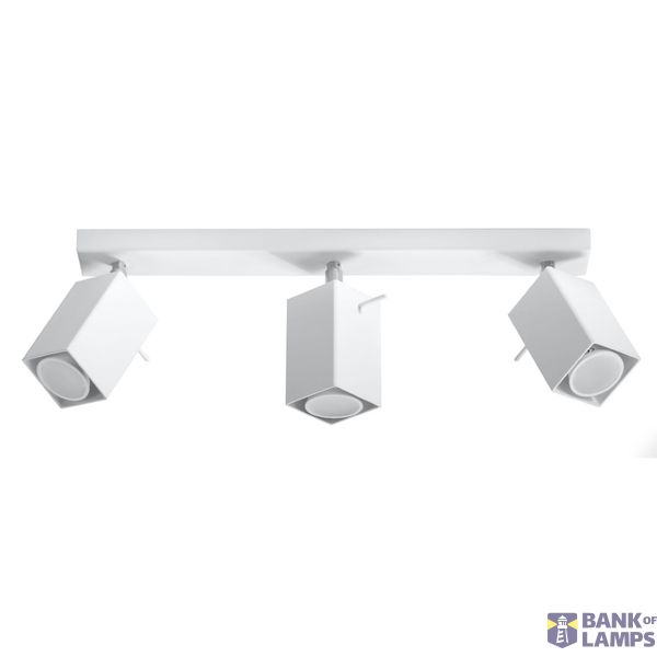 CEILING LAMP MERIDA 3 WHITE GU10 3X40W IP20 image 3