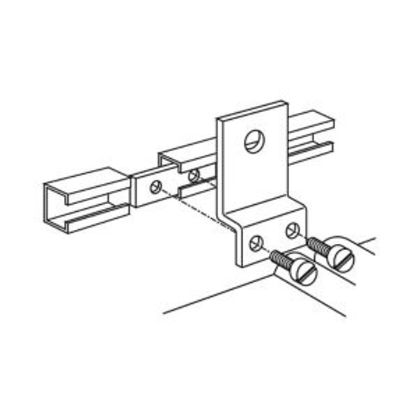 Coupling strip for couple C-section with 2 x M6 image 2