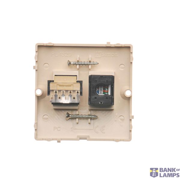 Touch panel 3 modules, Modul 1: 2 horizontal touch fields, Module 2: 2 horizontal touch fields, Module 3: 2 vertical touch fields, Fixing: horizontal, Silver mist image 1