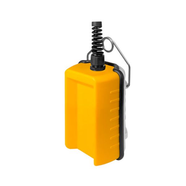 Pendant push-button station, remote control, undrilled, yellow image 1