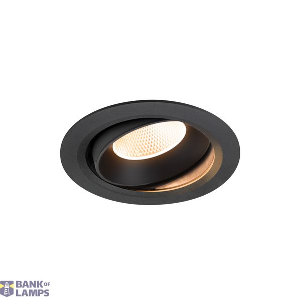 NUMINOS© MOVE XL, recessed CL 2700K, 20ø, IP20, round, bl image 1