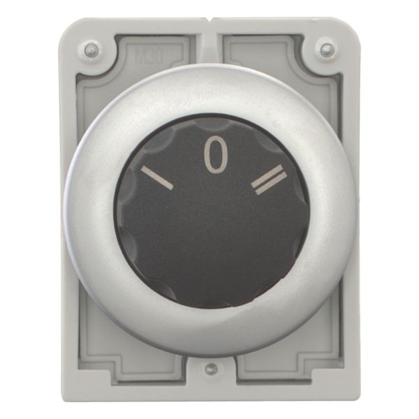 M30C-FW3 Changeover switch, RMQ-Titan, With rotary head, momentary, 3 positions, inscribed, Metal bezel image 10