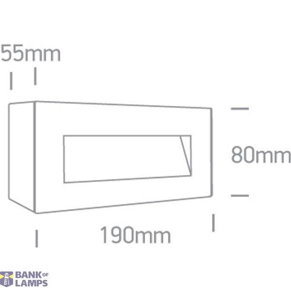 WHITE IP65 LED 5W WW 230V image 2