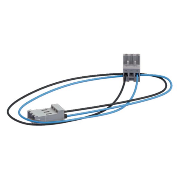Cable for SABO, universZ, 400mm, black/blue, plug/socket, PU=1 piece image 1