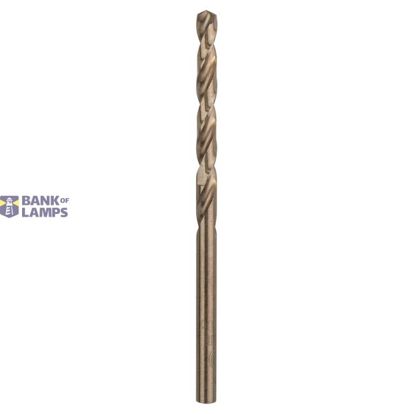 Metal drill bits HSS-Co, DIN 338 4 x 43 x 75 mm 1 pcs. image 1