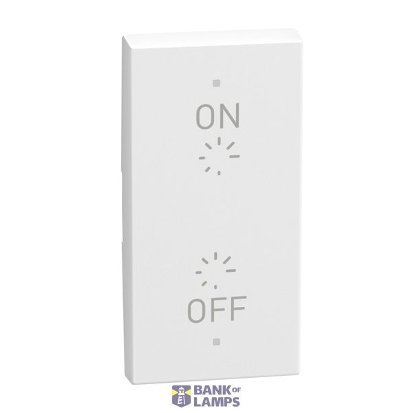 LIGHT NOW KEY COVER ON OFF REGULATION WHITE 1M image 1