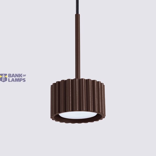 Pendant lamp AURA 1 brown Gx53 image 2