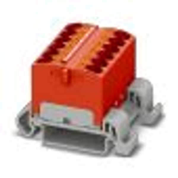 PTFIX 12X4-NS35A RD - Distribution block image 2