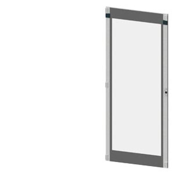 Glass door Giugiaro, IP55, H: 2000 mm, W: 800 mm, double-bit, left image 1