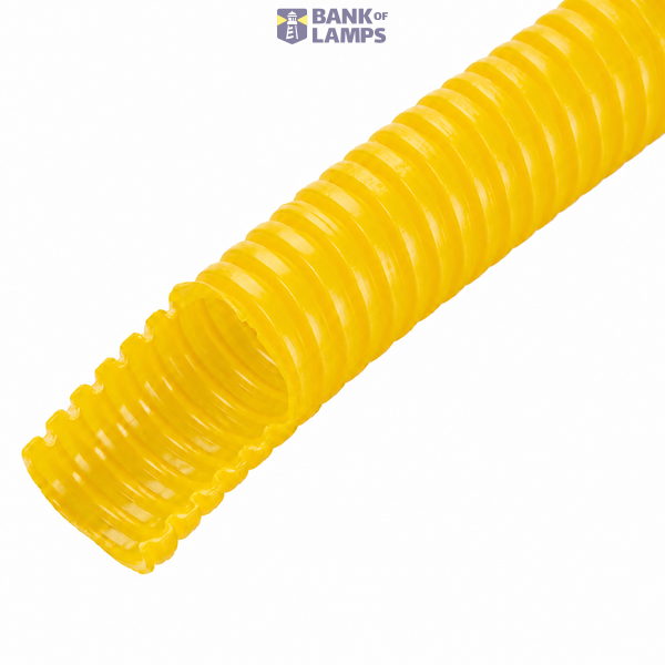 Drywall Pliable Corrugated Conduit HF 50m 20mm 320N Yellow image 1