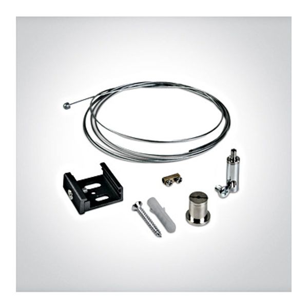 41026R/B BLACK ADJUSTABLE SUSPENSION KIT 2m WIRE image 1