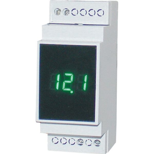 Voltmeter QMD-05V-Q-DIN W 65V 24V image 1