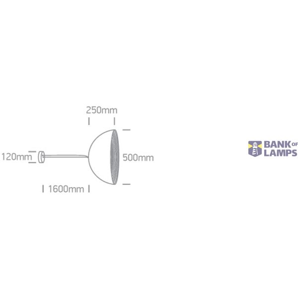 WHITE E27 20W BRASS REFLECTOR image 4